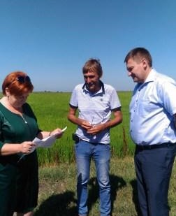 Состоялся смотр рисовых оросительных систем в Краснодарском крае